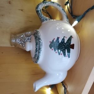 Christmas teapot